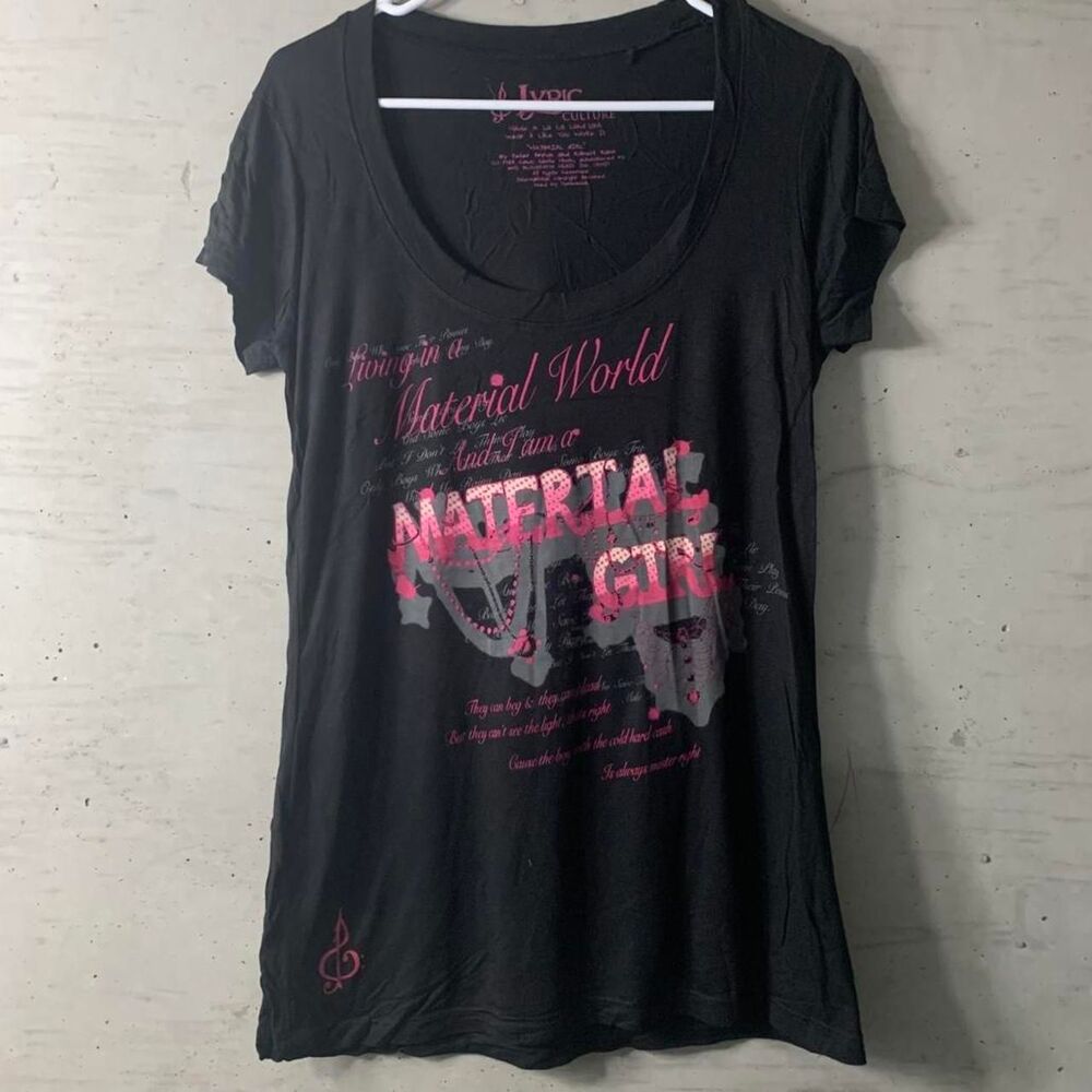 Material Girl T-shirt - Size Med